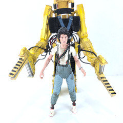 NECA Aliens Power Loader P-5000 w/ Ripley Figure Damaged Antenna
