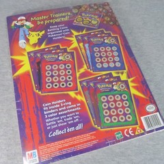 Vintage Pokemon Battling Coin Game 3 Coin Holders 1999 Milton Bradley Set 1 NEW