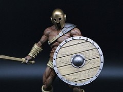 Xesray Studio Combatants Fight For Glory GLADIATOR TRAINEE B Gold 1:12 Figure
