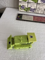 Vtg G1 Transformers Bonecrusher Devastator Complete w/ Instructions & Cardback