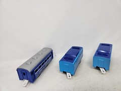 Takara TOMY Plarail Expo Passenger Express Coach Blue Promo Train VGUC
