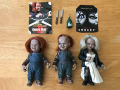 Mcfarlane Movie Maniacs Bride Of Chucky Figure Lot Childs Play 2 Tiffany Horror