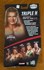 TRIPLE H new & sealed DECADE OF DOMINATION wwe wrestling ELITE FIGURE mattel