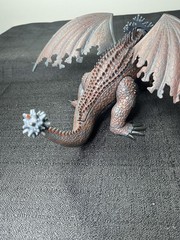 Spin Master How to Train Your Dragon Red Death Action Figure 2010 DreamWorks 10”