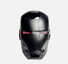 2026 BLACK Iron Man MK5 Helmet 1:1 Voice-controlled Mask Transform Cosplay Prop