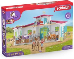 Horse Club – 115 PC Lakeside Riding Center Horse Toy Playset with Horses and …