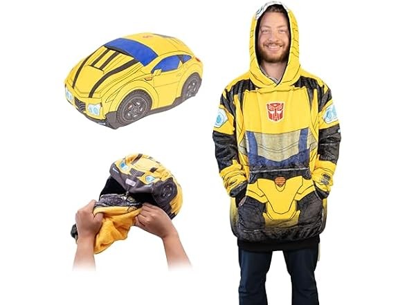 Transformers Bumble Bee Snugible Yellow One size Bumblebee Unisex