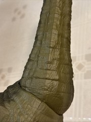 Jurassic Park / World Legacy Apatosaurus Figure Dinosaur Toy 42”; VEGGIESAURUS
