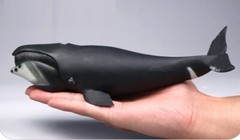 Bowhead Whale Sea Animal Toy PVC Action Figure Doll Kids Toys Party Gifts