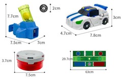 Mecard Ball Magnetic Transform Boys Toy Car Robot Mecanimal Figure Battle Game