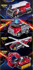Metal Cardbot S FLAMENOVA Fire Car Transformer Robot Toy 2025 Flame Nova