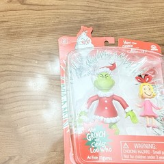 Culturefly How The Grinch Stole Christmas GRINCH & CINDY-LOU WHO Figures 2Pk