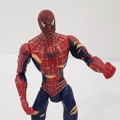 Spider-Man 3 Movie Battle Damaged Action Figure 2008 Marvel Hasbro 6″ #587NB