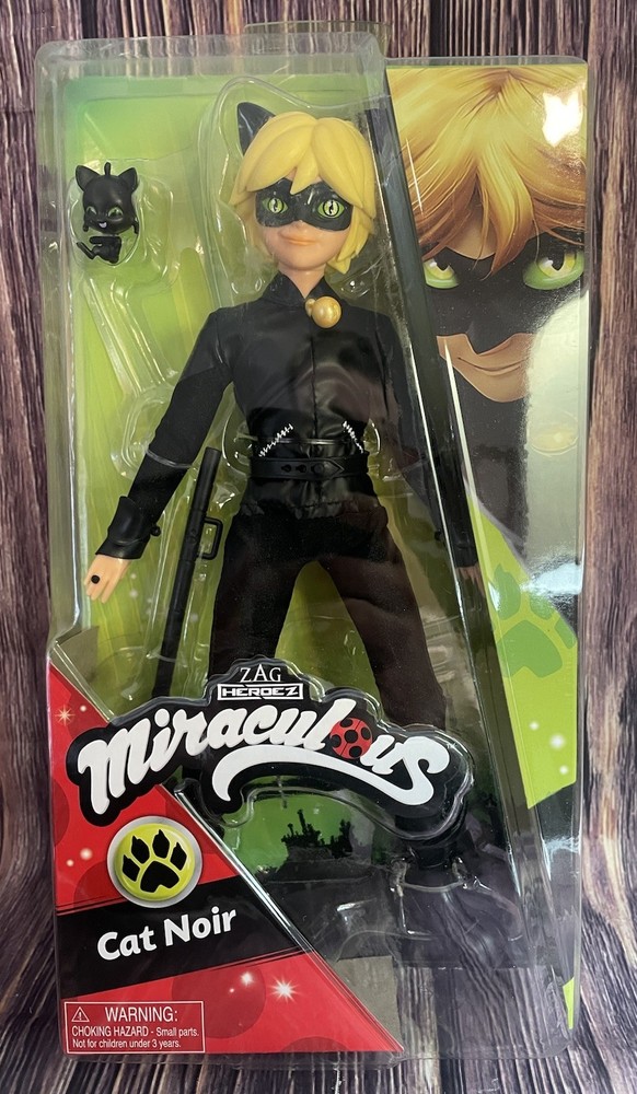 Cat Noir Miraculous Ladybug 11″ Fashion Doll Action Figure Brand New Item