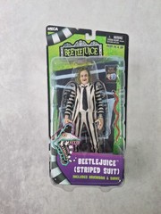 Beetlejuice Red Tuxedo 7″ NECA Action Figure w/Handbook & Snake New Sealed