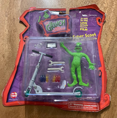 VTG 2000 THE GRINCH ACTION FIGURE EXTREME SUPER SCOOT W/BENDABLE FIGURE SCOOTER
