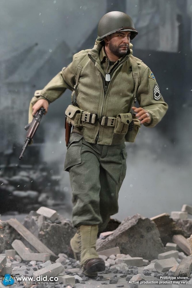DID 1/6 WWII US 2nd Ranger Battalion Sergeant Mike Horvath Saving Pvt Ryan 80150