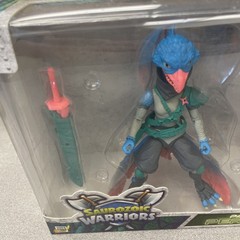 Saurozoic Warriors Pava Pergia Ninja Archaeopteryx Action Figure Boss Fight