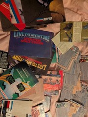 Vintage GI Joe ARAH Info Cards, Paperwork, Vehicle Blueprints.