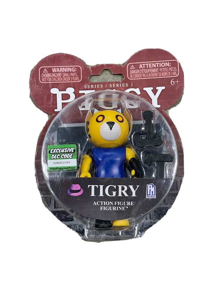 Piggy Tigry Action Figure 3.5″ Series 1, Includes DLC Code, Toy Game 2020 NEW