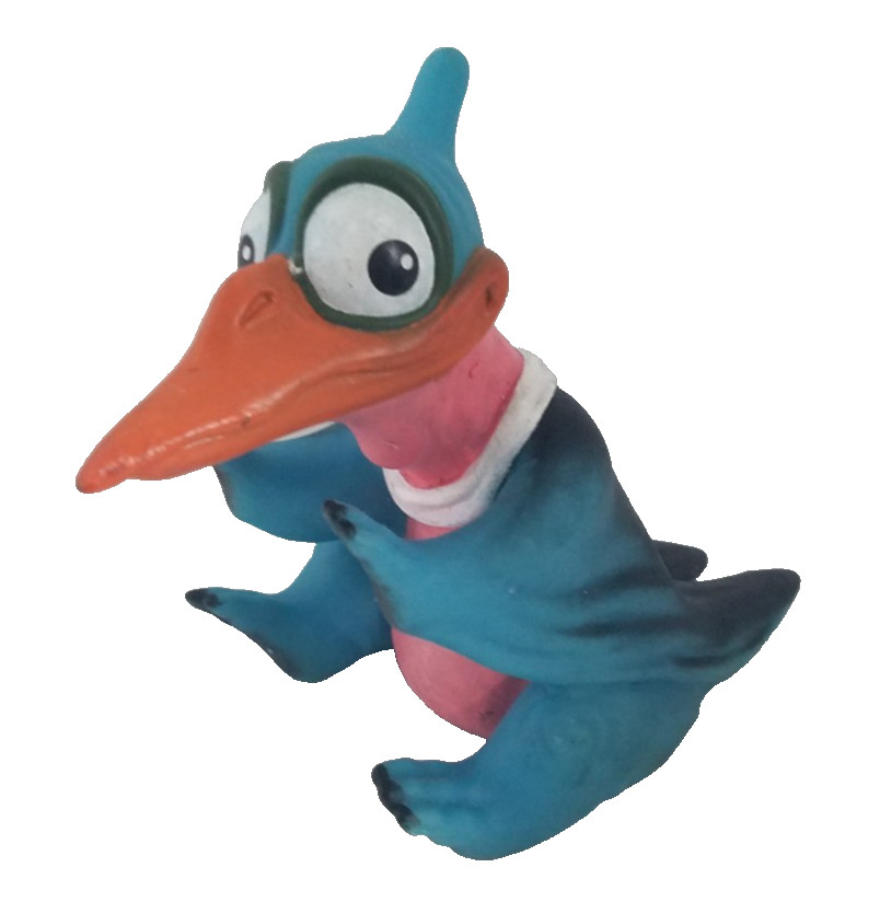 Vintage 1988 Pizza Hut Land Before Time Petrie Dinosaur Vinyl Hand Puppet Figure