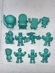 Pee-wee’s playhouse Keshi Surprise Super 7 Figures green full set of 12, muscle