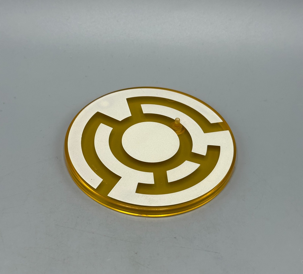DC Direct SInestro Corps Yellow Lantern Blackest Night Base Display Stand Only