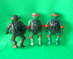 Teenage Mutant Ninja Turtles REMASTERED Figures and parts incomplete