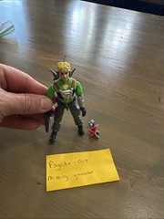 Gi Joe 1987 PSYCHE-OUT V1 Action Figure! Free Shipping!