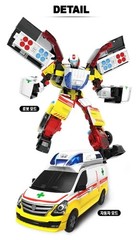 Hello Carbot All Star DANDY New Ambulance Transformer Robot