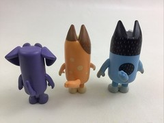 Bluey Dog Figures Toy Extended Family Blue Large Lot Moose Toys 14pcs