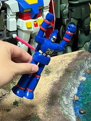 Rare Vintage Smiling Tetsujin 28 KO Bootleg Figure Korea 15cm