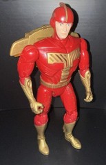 1996 Talking Turbo Man Tiger Electronics Jingle All The Way 13.5″ Action Figure