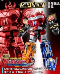 Super minipla SMP Daizyujin Mighty Morphin Power Ranger Megazord Clear Ver.