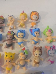 TWOZIES LOT of 42 Babies Moose Dolls Minis Miniature Figures Animals Season 1&2