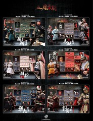 303TOYS 1/12 Three Kingdoms Five Tiger Generals Man Action Figure w/ Horse War