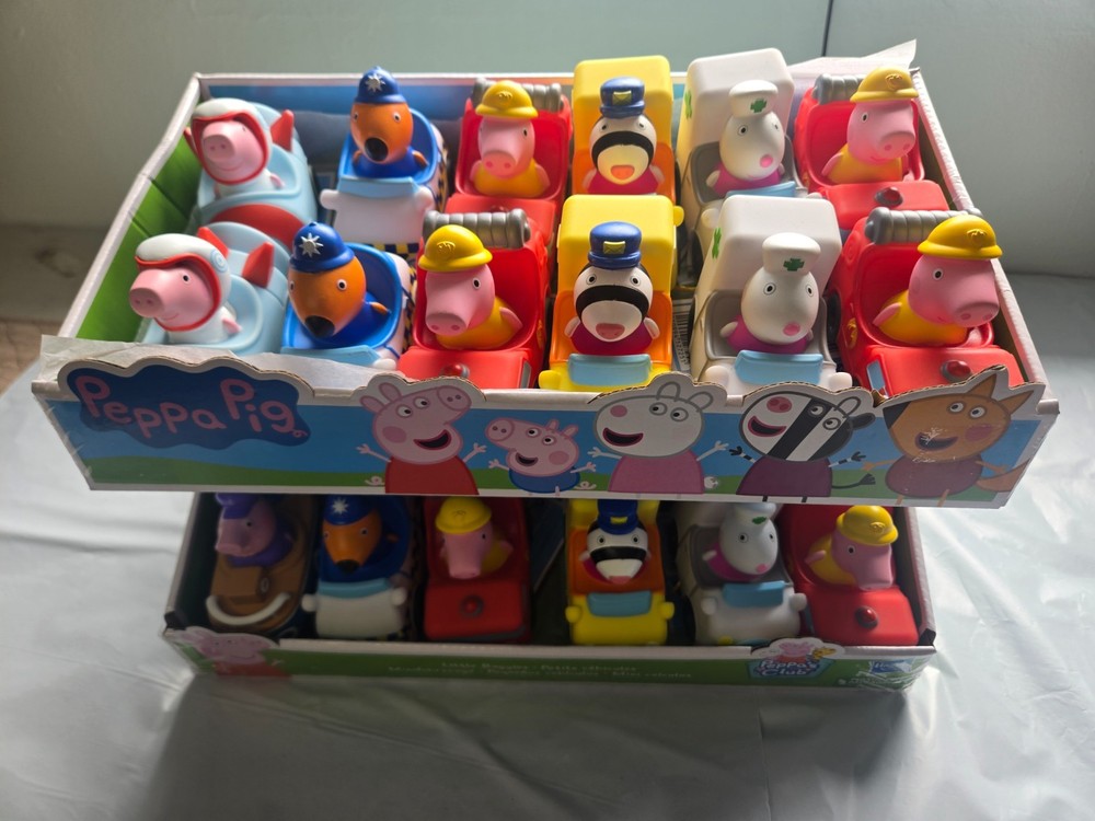 Brand New Peppa Pig Kids Youth Toy Assorted Set – 24 Pieces – FREE SHIPPING
