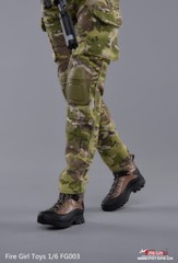 1/6 Female Tactical Military Combat Uniform for 12″ figure worldbox Phicen ❶USA❶