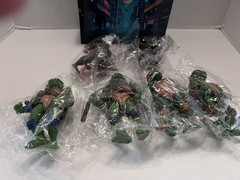 OBXAVV 4.7″ Ninja Turtles Action Figures 6PCS Figure Bundle Toys Collection NIB