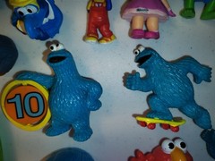 Vintage To Modern Sesame Street Mixed Toy Lot Sale Kermit Elmo Big Bird Oscar