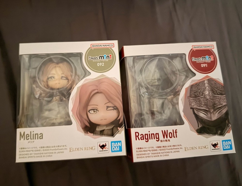 BANDAI FIGUARTS MINI ELDEN RING RAGING WOLF FIGURE (SILVER) Melina