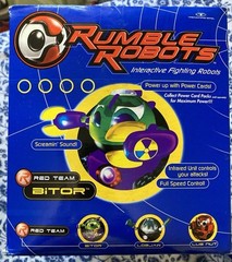 Y2K Rumble Robots BITOR Red Team Interactive Fighting Robots NOS Trendmasters