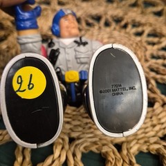 ✳️Mattel 2001 Action Figure 7701A Blue Gray Black White Red Yellow Plastic#️⃣26