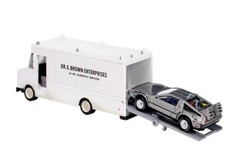 Back to the Future Time Machine SDCC Exclusive 40th Anniversary Hot Wheels Set