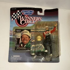 3 – Kenner John Force Winner’s Circle Starting Lineup Action Figure with Helmet