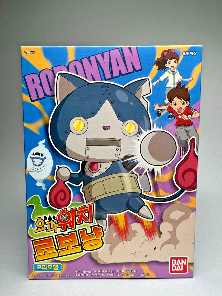 Yo-kai Watch 02 Robonyan Figure Plastic Model Kit Youkai YoKai Watch Toy New USA