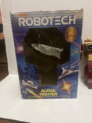 Vintage 1985 Matchbox Robotech Rook Red Alpha Fighter Boxed Styrofoam Incomplete