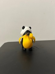 Pandaccini Bananini – Articulated Italian Brainrot Figurine Toy Kids & Adults
