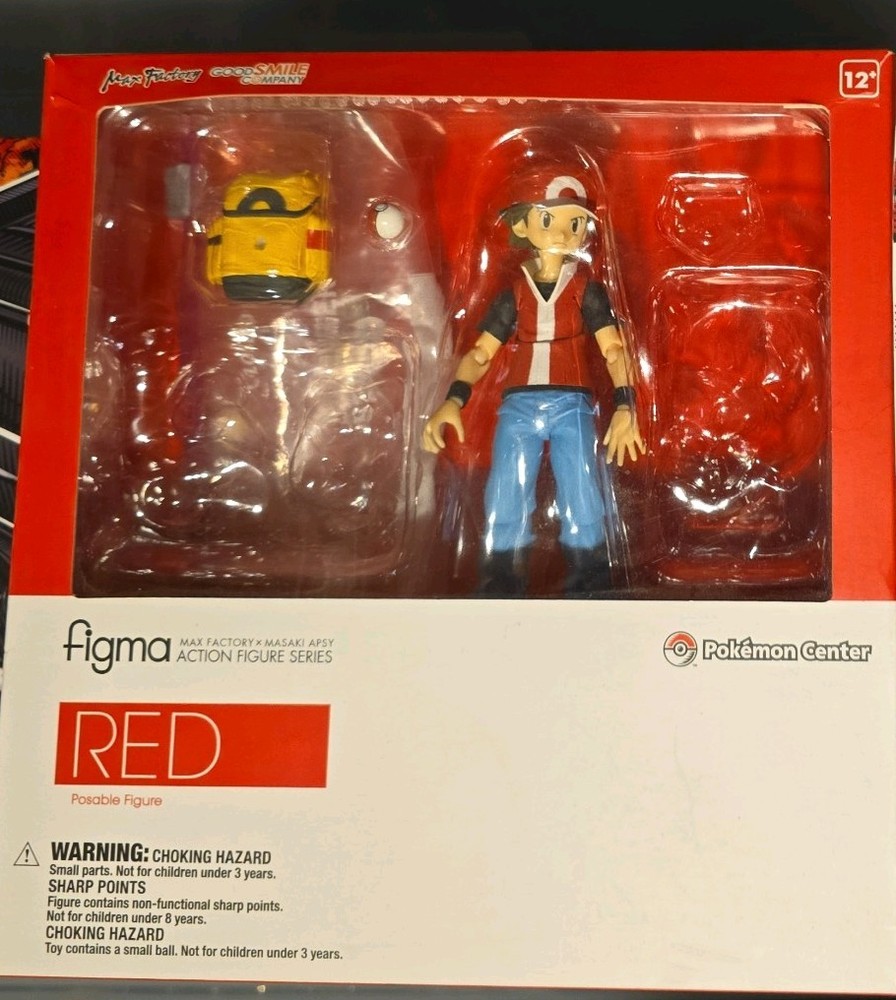 Good Smile Company Figma Pokemon Red Action Figure