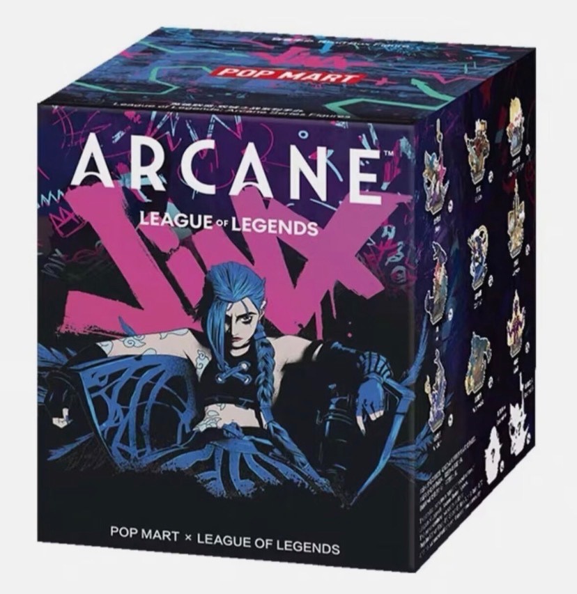 Pop Mart x League of Legends Arcane Series Figures Blind Box Jayce